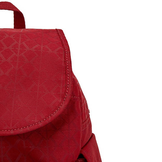 Kipling City Pack Small Klassieke Rugzak Rood | België 1717VR